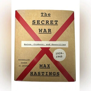 The Secret War- Spies, Ciphers and guerillas hardback book
